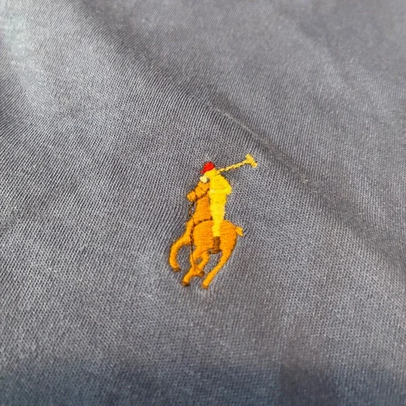 Polo Ralph Lauren Mens Blue Polo Shirt Classic Fit Short Sleeve XXL - Picture 2 of 4